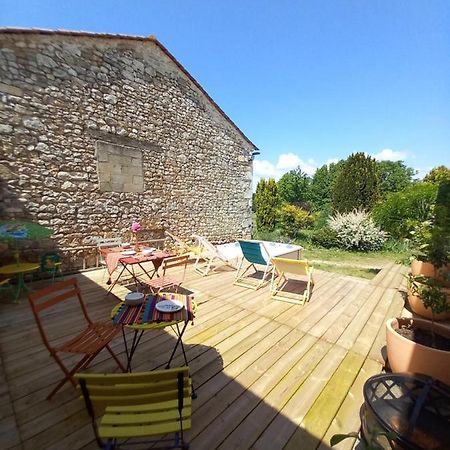 La Yourte Des Merveillaux Riocaud Exterior foto
